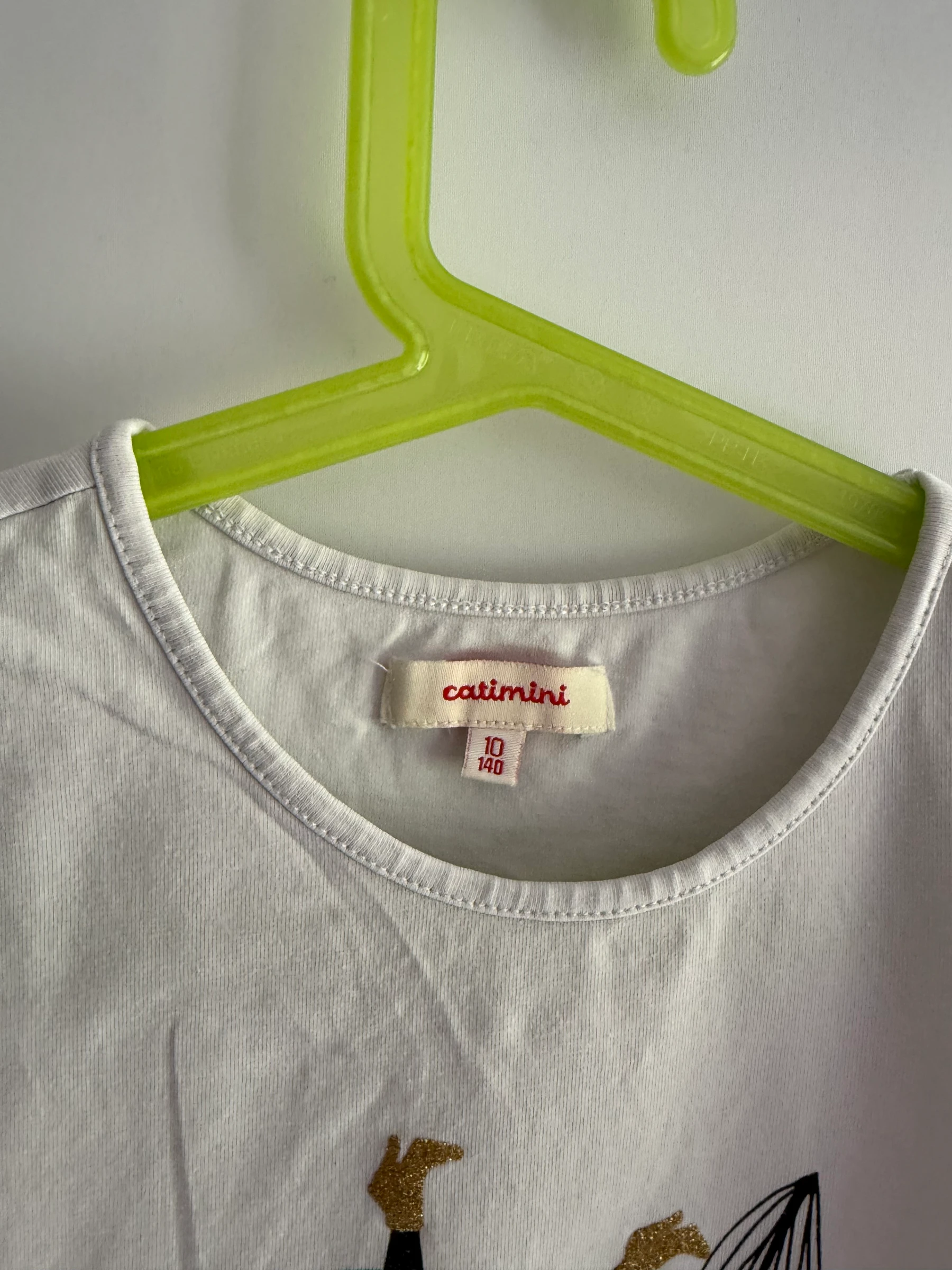 Camiseta infantil Catimini de 10 anos – photo 3